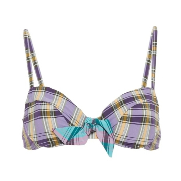 - Maison LEJABY Madras Bikini Bathing Suir Sz L NWT - Picture 3 of 16